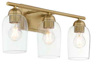 Quorum International 5112-3 Lacy 3 Light 21"W Vanity Light - Satin Nickel