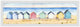 "Beach Please" Framed Painting Print, 30x10
