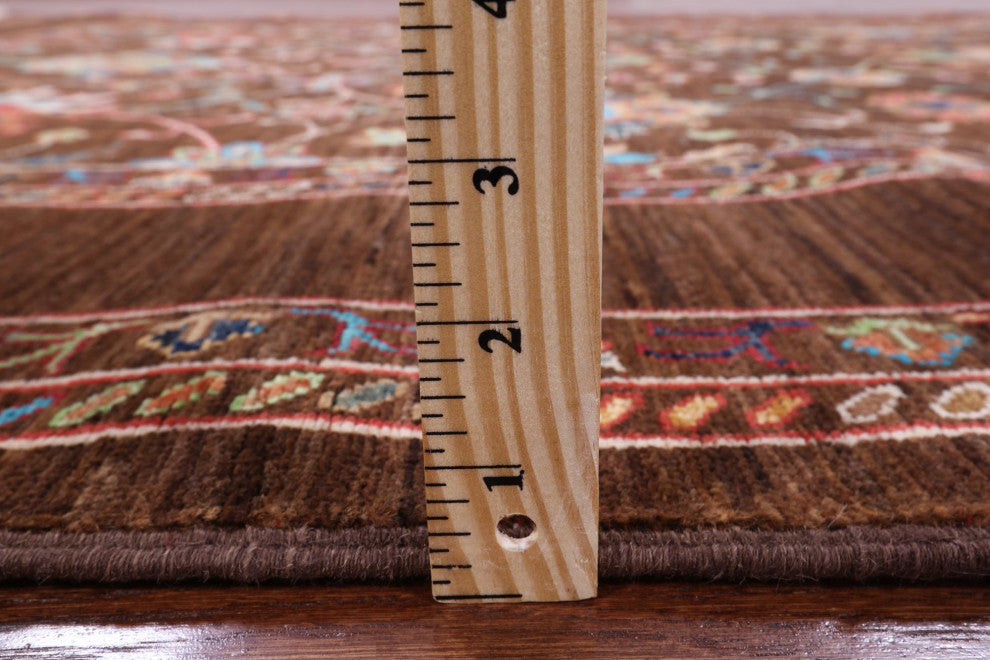 Persian Tabriz Handmade Wool Rug 5' 7" X 8' 0" Q9977