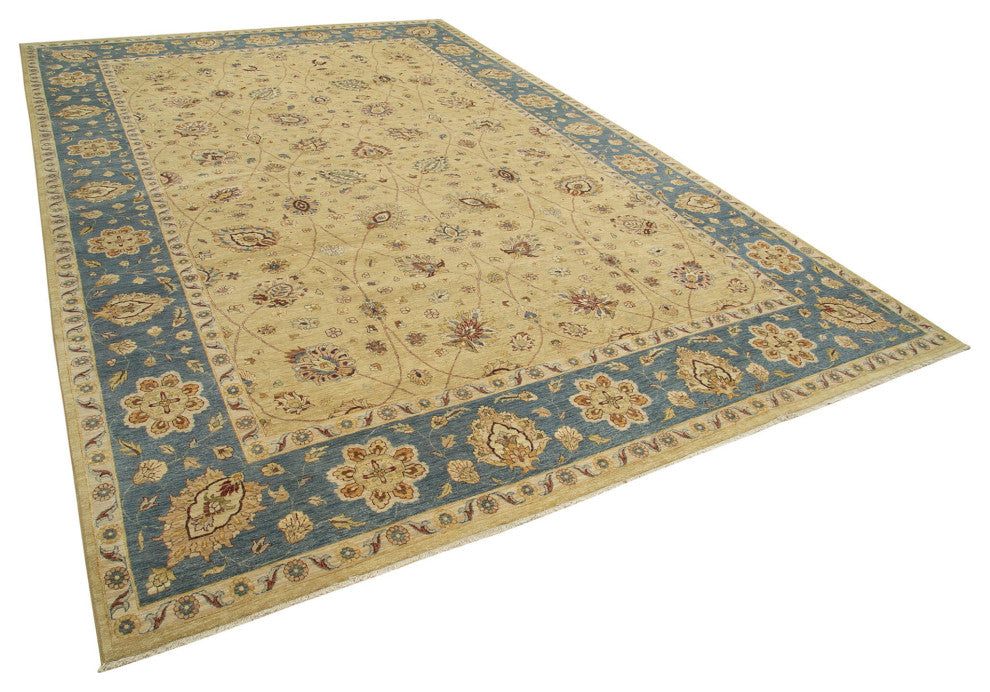 Rug N Carpet - Hand-Knotted Oriental 11' 11" x 18' 0" Large Oushak Area Rug
