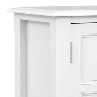 Close-up of top edge/assembly on white background