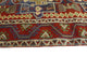 Fine Vintage Distressed Angy Navy/Red Runner, 3'2x5'8