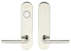 Stockholm Lever, Tubular Dummy Entry With Dummy Cylinder, Left Hand