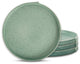Stone Lain Bao Stoneware Dinner Plate Set of 4, Green