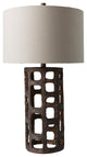 Egerton Table Lamp, 16"x28.5"x16"