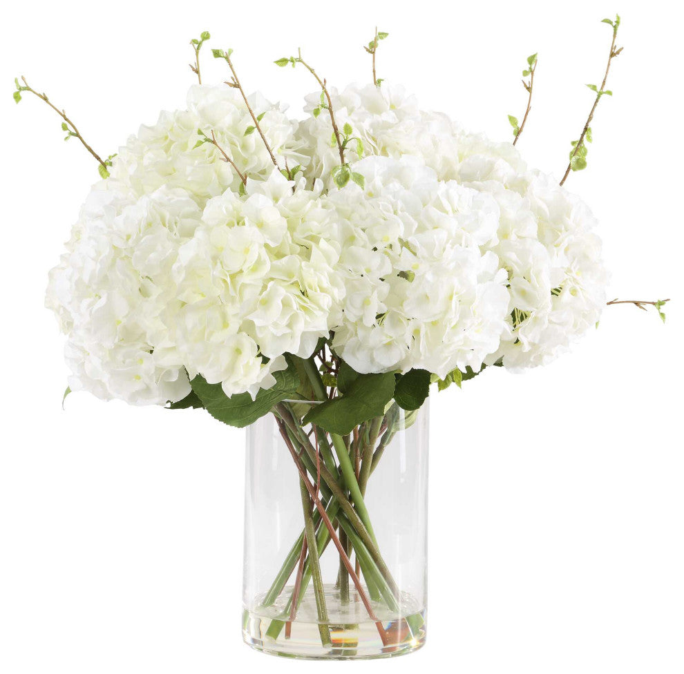 Uttermost Anastasia Hydrangea Centerpiece