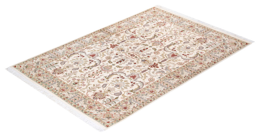 MOGUL, Hand Knotted Area Rug 6' 3" X 4' 2"