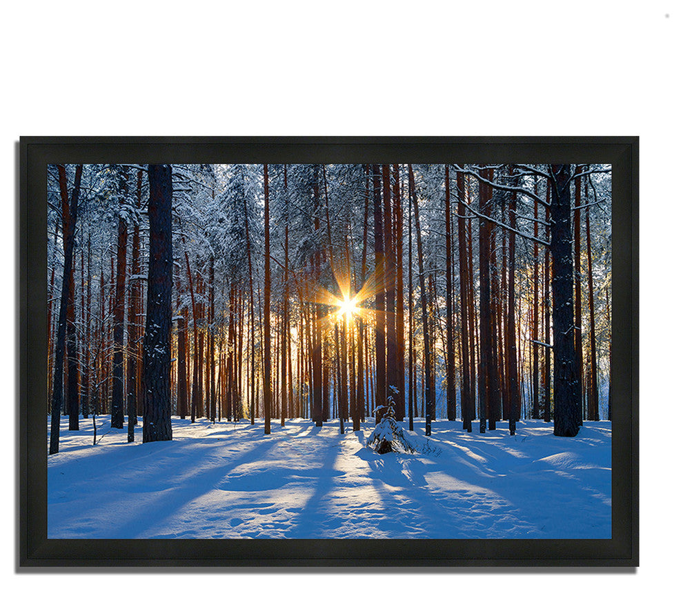 "Sunset Starburst", Framed Photograph Print, Ready To Hang