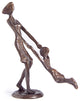 Danya B Mother Swinging Child Sculpture