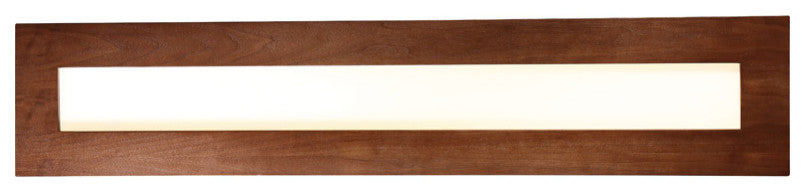 Tablet LED Linear Pendant 3000K, Dark Walnut