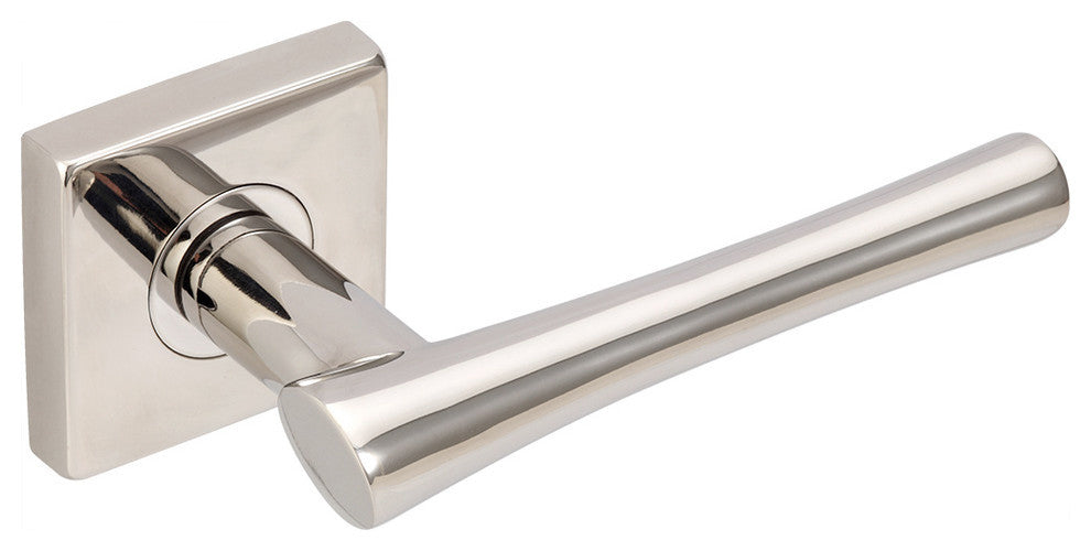 Champagne Lever, Half Passage, RH, Polished Stainless Steel, 2-3/8" Backset