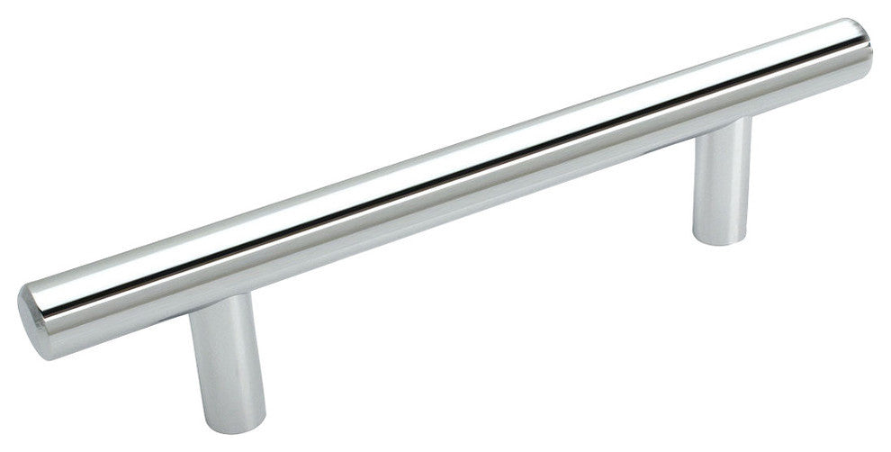 Cosmas 305-4CH Polished Chrome 4"� CTC (102mm) Euro Bar Pull [25-PACK]