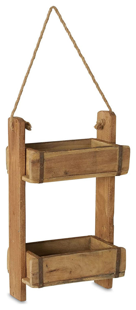2 Shelf Brick-box Wall Rack
