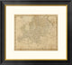 "Europe, 1812" Framed Digital Print by Aaron Arrowsmith, 26x23"