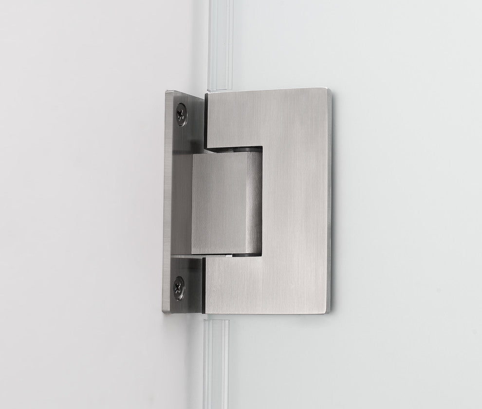 Belmore GS 62.25"-63.25"x72" Frameless Hinged Shower Door