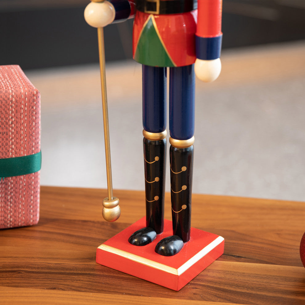 24"H Wooden Christmas King Nutcracker