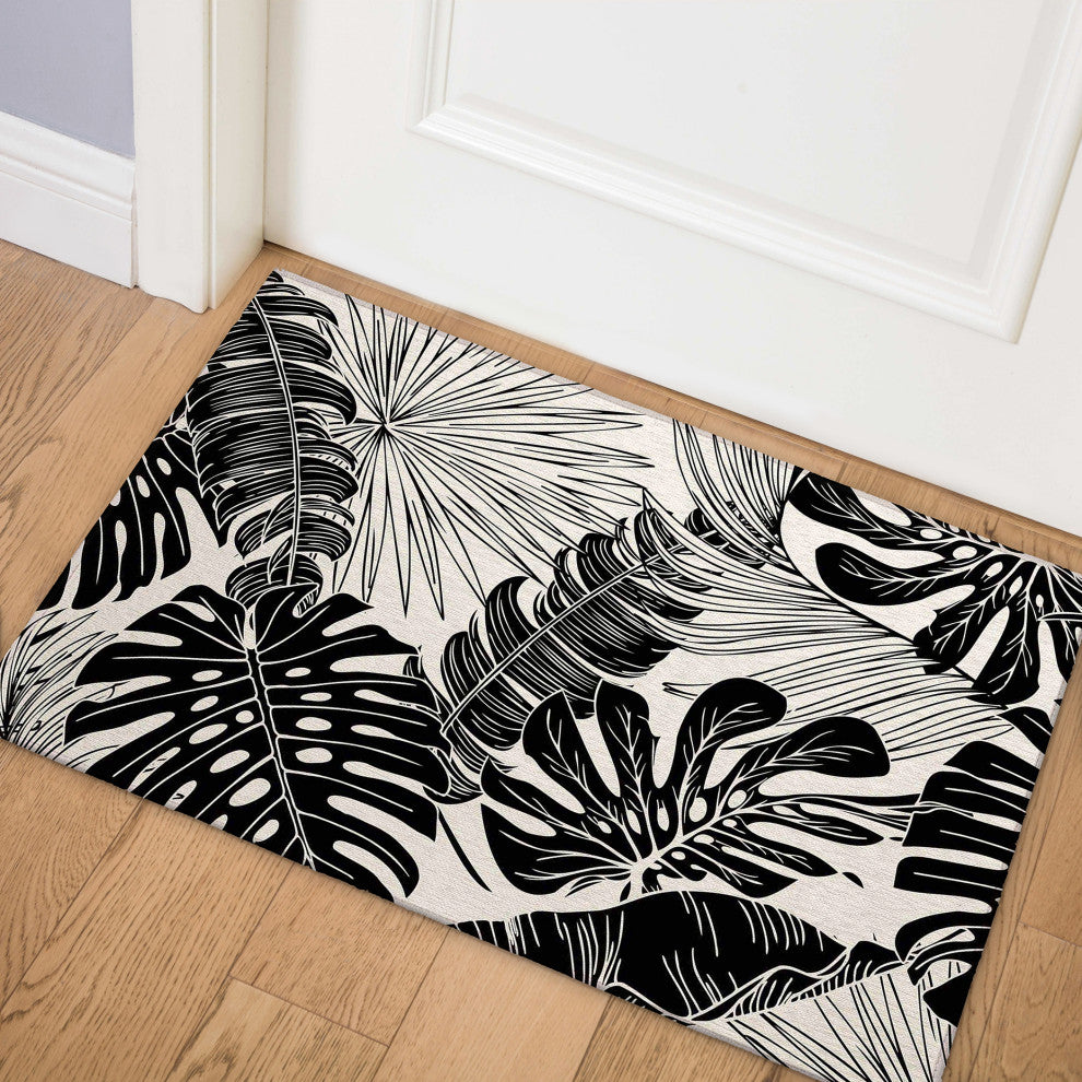 Indoor/Outdoor Tropics TC16 Eclipse Machine Washable 1'8" x 2'6" Rug