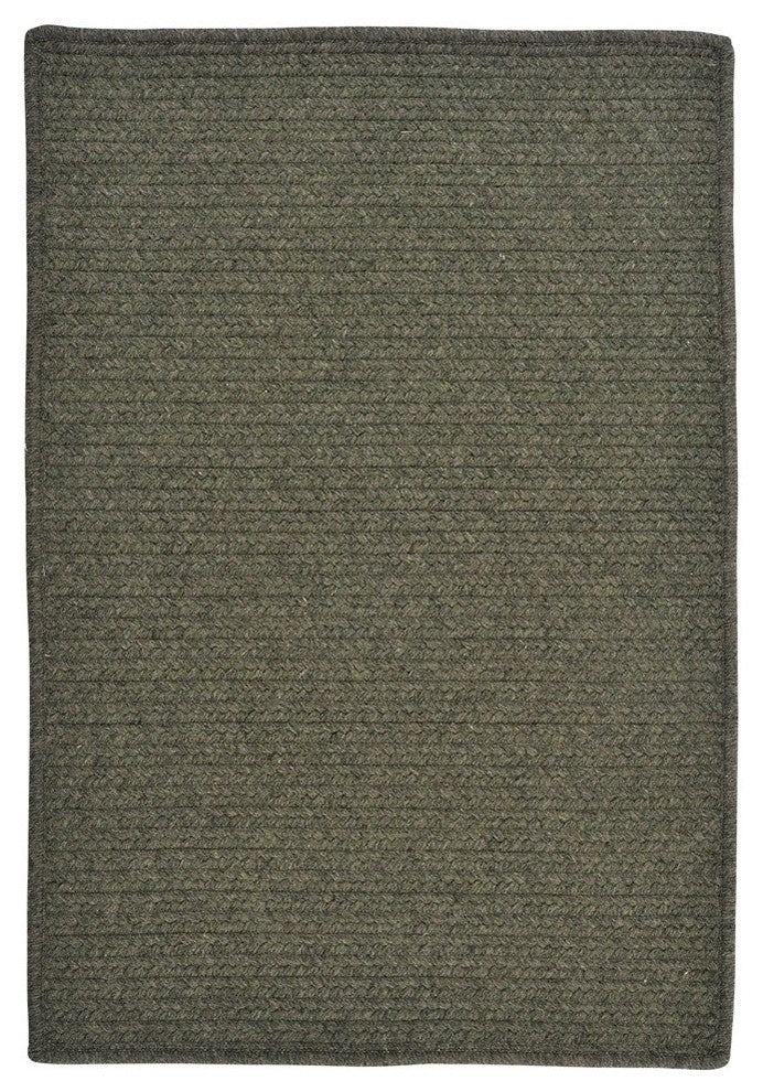 Colonial Mills Courtyard CY51 Olive Traditional Area Rug, Rectangular 3'x5'
