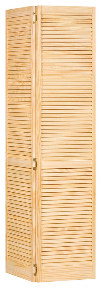 Closet Door, Bi-fold, Kimberly Bay Traditional Louver-Louver Clear, 80x32
