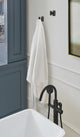 Highland Ridge Transitional Single Robe Hook, Matte Black