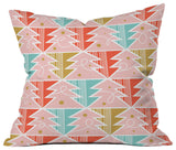 Deny Designs Heather Dutton Trim A Tree Chill Throw Pillow, 20"x20"
