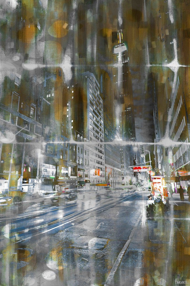 "End of the Street" Print on Canvas, 16"x24"