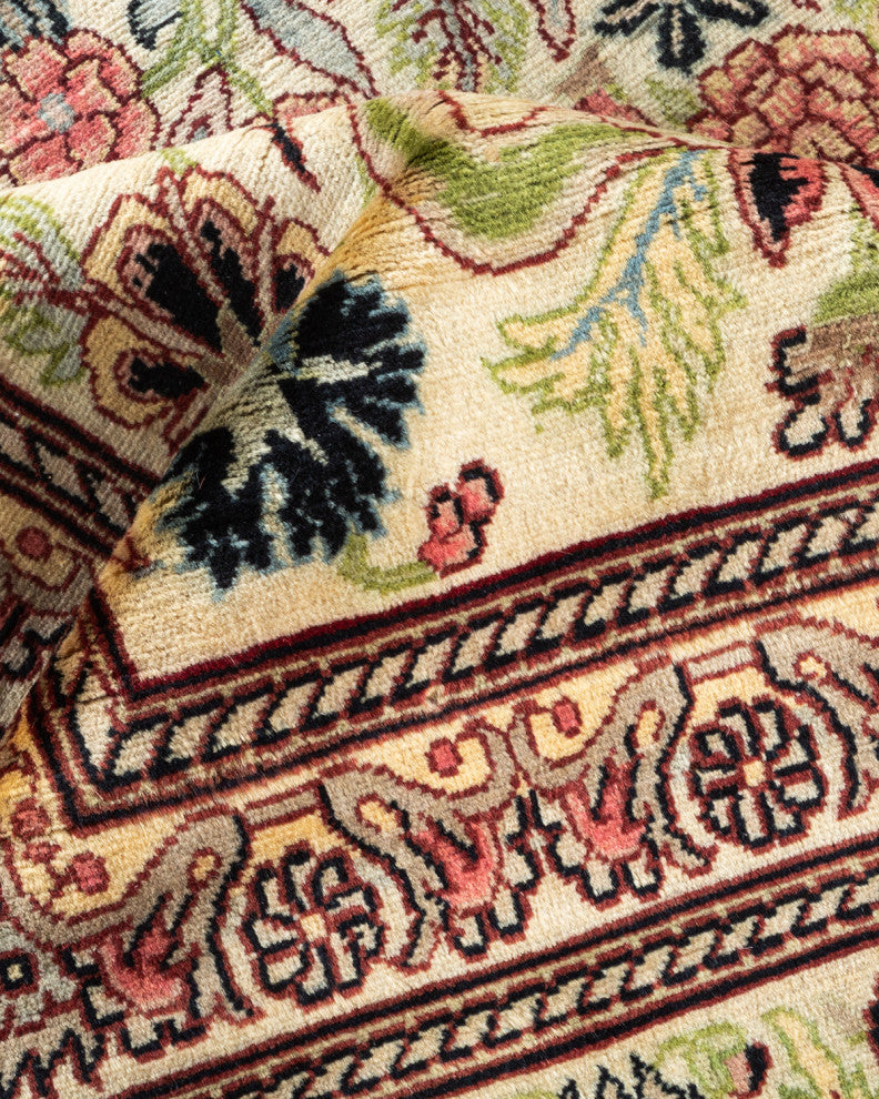 Mogul, One-of-a-Kind Hand-Knotted Area Rug Ivory, 12' 0" x 18' 7"