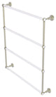 Pacific Grove 4 Tier 30" Ladder Towel Bar with Twist Accents, Polished Nickel