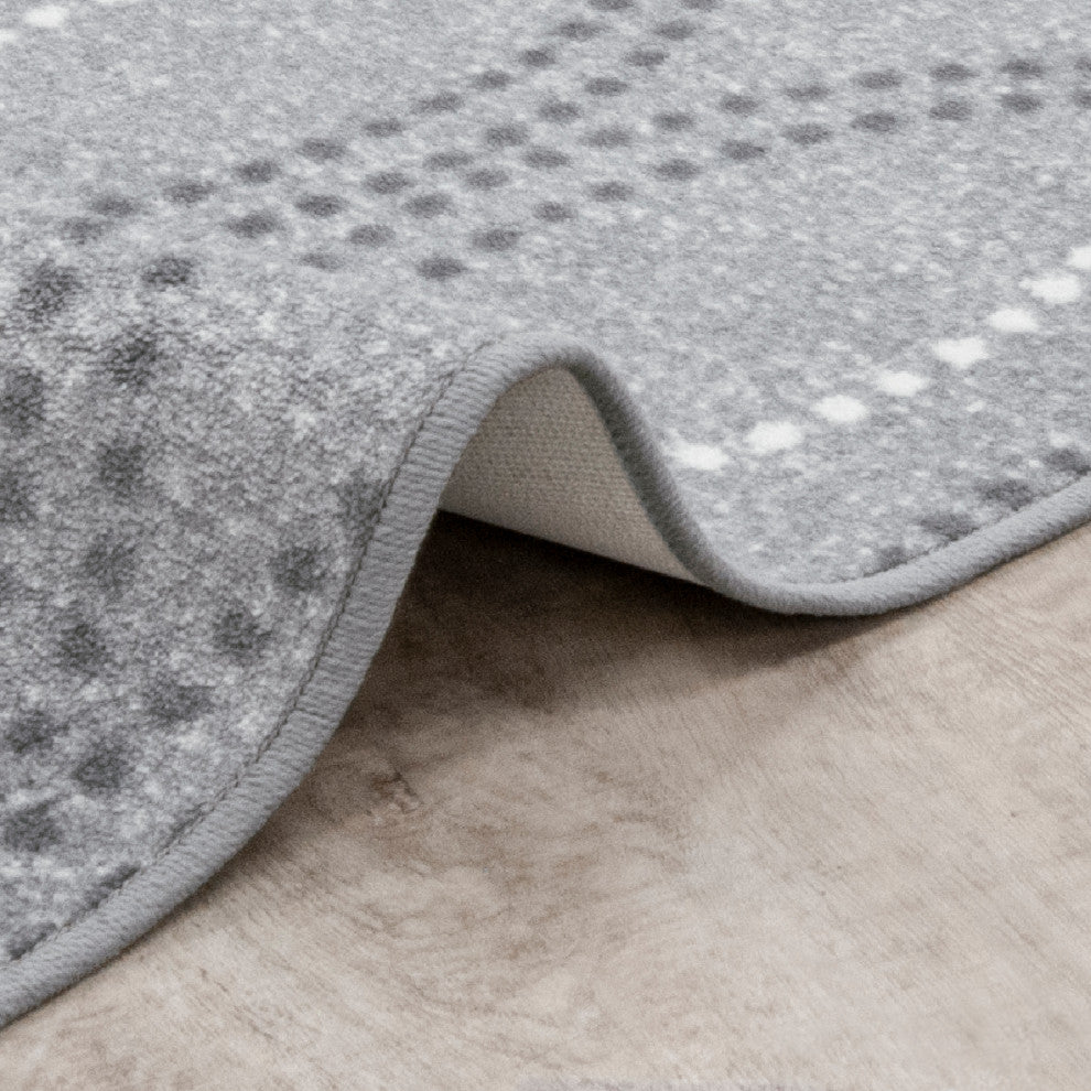 Joy Carpets Impressions Seventh Heaven Area Rug, Mist, 3'10"x5'4"
