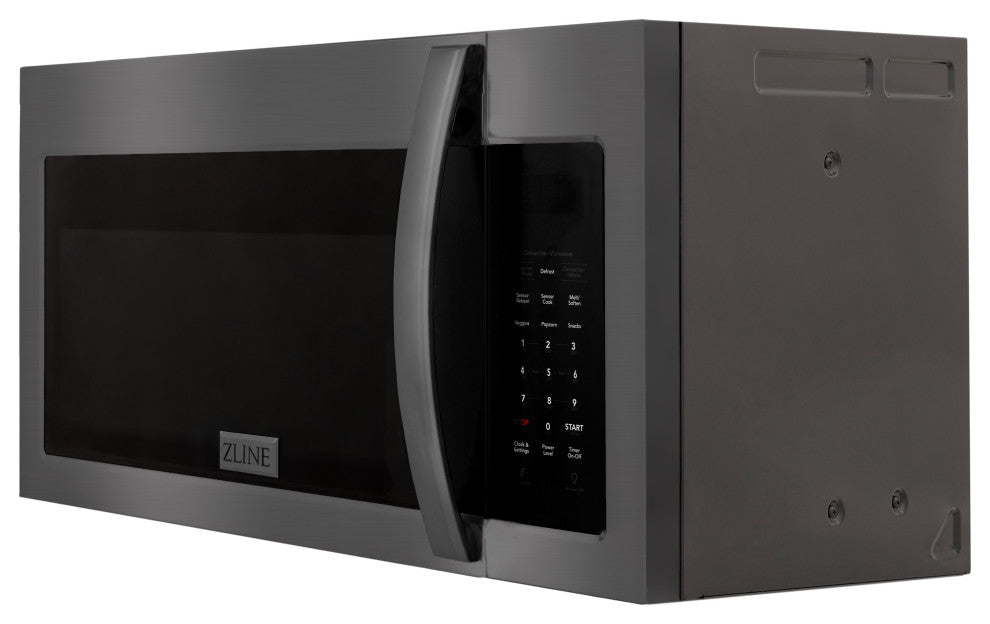 ZLINE Over the Range Convection Microwave Oven in Black Stainless Steel