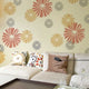 Happy Daisy Wall Art Stencil, Small