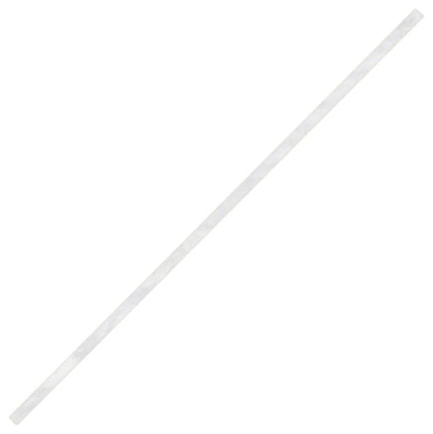 Swan 0.5x1.25x72 Solid Surface Corner Moulding, Ice