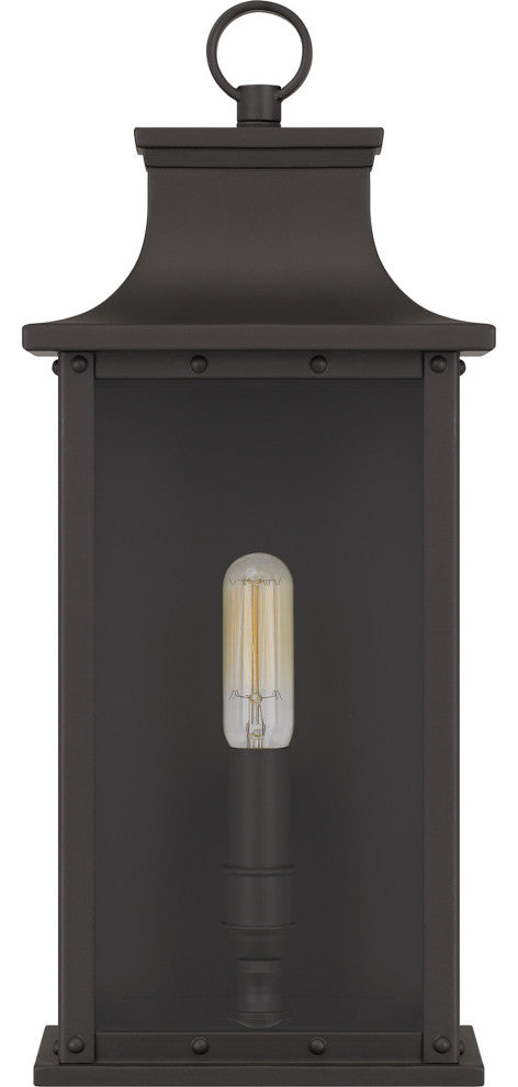 Quoizel ABY8407 Abernathy 16" Tall Outdoor Wall Sconce - Old Bronze