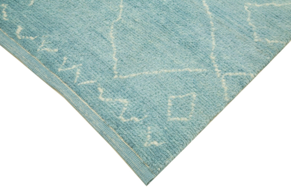 Rug N Carpet - Handmade Decorative 7' 9'' x 9' 7'' Moroccan Area Rug