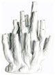 Coral Vase White, M