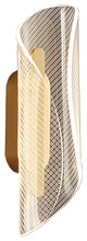 Toledo | Gold LED Wall Light Fixture For Bedroom