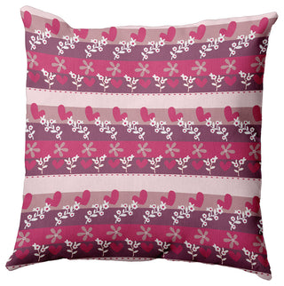 Love Garden Decorative Throw Pillow, Blush, 20"x20"