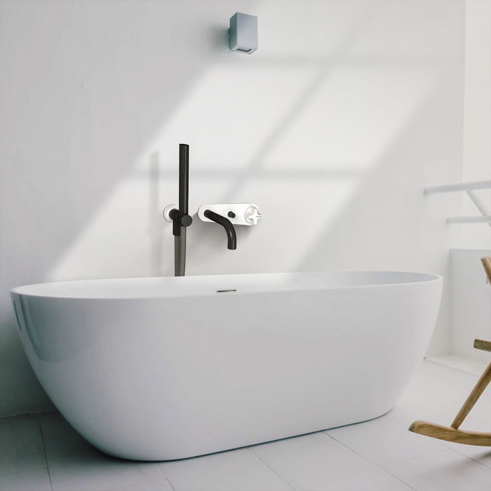 Newly Design Wall Mounted Tub Spout with Handheld Shower