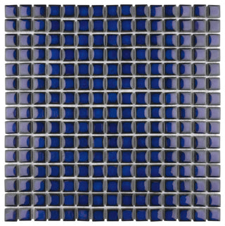 Hudson Edge Blue Eye Porcelain Floor and Wall Tile