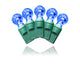 70-Piece G12 Faceted Blue LED Light Set With In-Line Rectifer