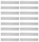 Cornice White Urethane Jefferson Ornate Design 16 Pieces Totaling 1516" Length