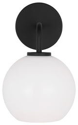 Generation Lighting 4002581 Orley 11\" Tall Bathroom Sconce - Midnight Black