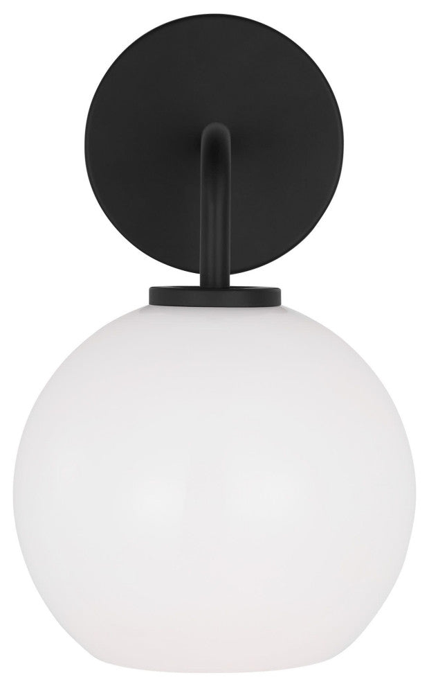 Generation Lighting 4002581 Orley 11\" Tall Bathroom Sconce - Midnight Black