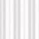 Stripes And Damasks, Classic Damask Stripes White, Gray Wallpaper Roll
