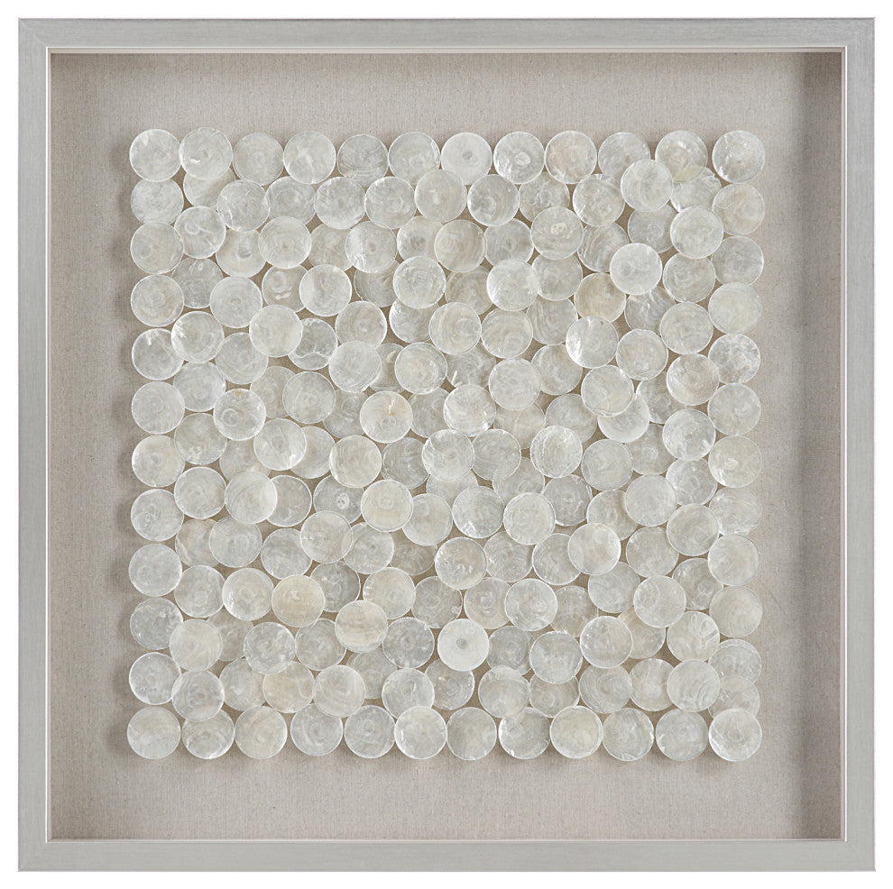 Uttermost Roxas Capiz Shell Shadow Box
