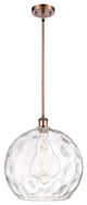 Innovations 516-1S-AC-G1215-14 1-Light Pendant, Antique Copper