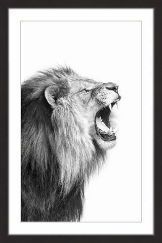 "Man Is Right" Framed Painting Print, 30x45