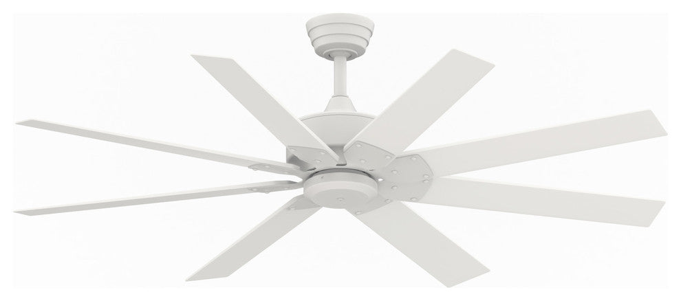 Fanimation Levon Custom-KIT-52 Levon Custom 52" 8 Blade Indoor / - Matte White