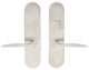 Toronto Lever, Tubular Passage With Privacy Bolt, LH, Satin Stainless Steel