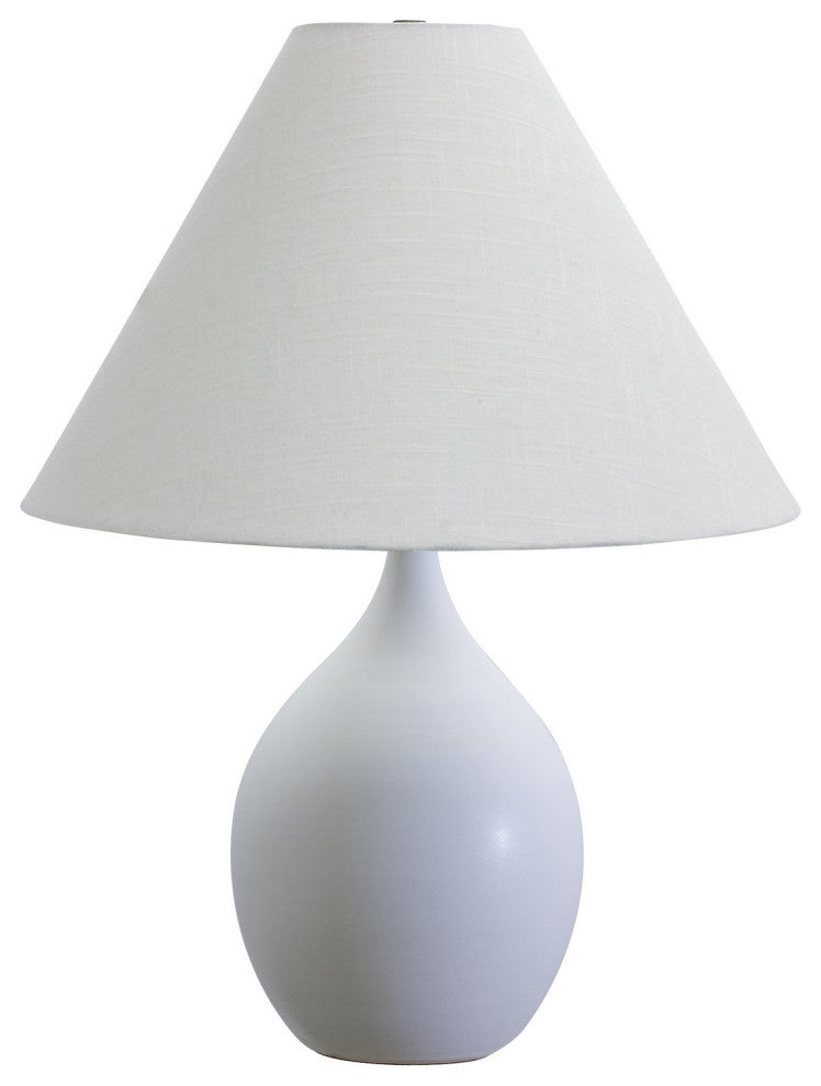 House of Troy GS300-WM One-Light Table Lamp from the Scatchard
